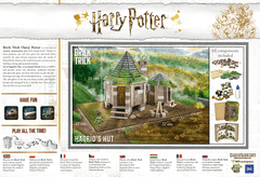 Trefl BRICK TRICK Harry Potter: Hagrid kunyhója L 240 darab