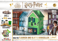 Trefl BRICK TRICK Harry Potter: Hollók és tőrök könyvesboltja M 210 db