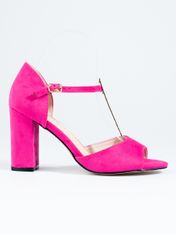 Amiatex Női szandál 92949 + Nőin zokni Gatta Calzino Strech, rózsaszín árnyalat, 36
