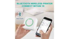 Sumker Hordozható Mini Bluetooth Nyomtató Vezeték Nélküli