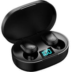 IZMAEL E6S Vezeték nélküli bluetooth fülhallgatók - Fekete