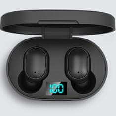 IZMAEL E6S Vezeték nélküli bluetooth fülhallgatók - Fekete