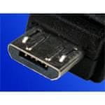 Manhattan USBA(M)-microUSB B(M) kábel, 5pin Nokia CA-101, Kodak #8913907 3m, fekete