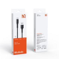 Mcdodo USB-C kábel, gyors, robusztus, QC 4.0, 1m, Mcdodo CA-2271
