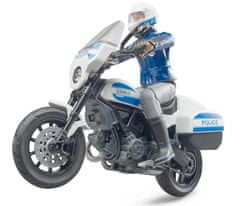 BRUDER 62731 Rendőrségi motorkerékpár Ducati rendőrrel
