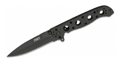 CRKT CR-M16-03KS M16 - 03KS Spear Point fekete zsebkés 9 cm, fekete, rozsdamentes acél