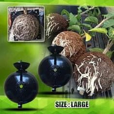 Gyökereztető doboz, gömb alakú műanyag cserép növény szaporításra, gyökeresztetésre, otthoni kertészkedéshez, 5 darabos készlet | ROOTY