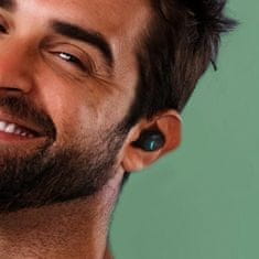 IZMAEL Stílusos vezeték nélküli fülhallgatók - Fekete