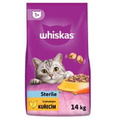 Whiskas Sterile macskaeledel 14 kg