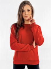 Dstreet Női pulóver kapucni nélkül Asa piros S