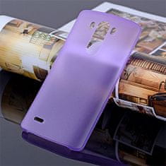 TKG Telefontok LG G3 - ultravékony műanyag tok lila