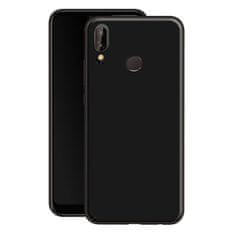 TKG Telefontok Huawei Y7 2019 - fekete szilikon tok