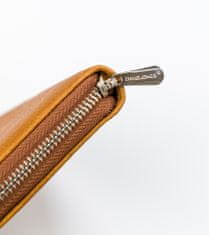 David Jones Nagy női pénztárca tolltartó formájú szemcsézett ökobőrből