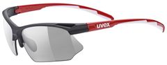 Uvex 2023 SPORTSTYLE 802 V BLK RED WHI/SMOKE