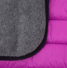CuddleCo Comfi-Snug, Gyapjúgyapjú, 90x44cm, szürke / rózsaszín