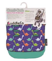 CuddleCo Comfi-Cush, babakocsi betét, 80x33 cm, dinoszauruszok