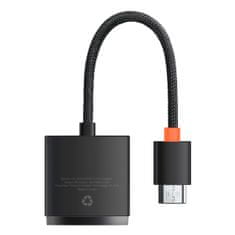 BASEUS Lite adapter HDMI - VGA / 3.5mm mini jack / micro USB, fekete