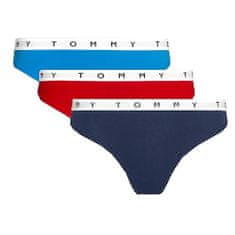 Tommy Hilfiger 3 PACK - női tanga alsó UW0UW02521-0V7 (Méret XL)