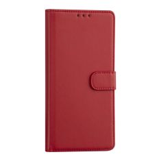 TKG Telefontok Samsung Galaxy A03s - Piros ráhajtófüles könyvtok