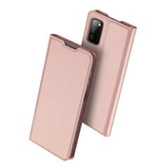 TKG Telefontok Samsung Galaxy A03s - Dux Ducis rose gold flipcover tok