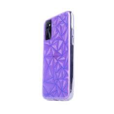 TKG Telefontok Realme C35 - Neo lila, mintás műanyag hátlap tok, szilikon kerettel
