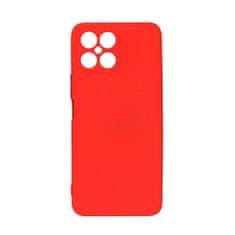 TKG Telefontok Honor X8 - piros szilikon hátlap tok