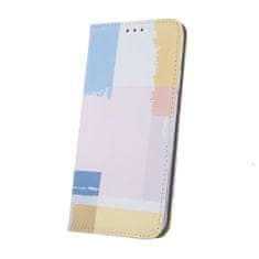 TKG Telefontok Xiaomi Poco C40 - Smart Trendy Coloured Square - mágneses szilikon keretes könyvtok