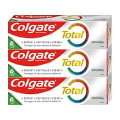 Colgate Fogkrém Total Original 3 x 75 ml