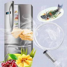 HOME & MARKER® Hűtőszekrény tísztító készlet, lefolyócső dugulás elhárítás egyszerűen, hűtő javítás egyszerűen, otthon | FRIDGEFLOSS
