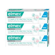 Elmex Fogkrém Sensitive Plus Complete Protection 3 x 75 ml