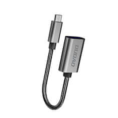 TKG Adapter: Dudao L15m - USB / MicroUSB adapter szürke