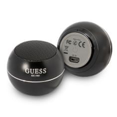 TKG Bluetooth hangszóró: GUESS Mini - fekete bluetooth hangszóró 3W