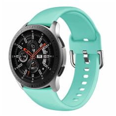 TKG Samsung Galaxy Watch Active 2 (20mm) okosóra szíj - menta szilikon szíj