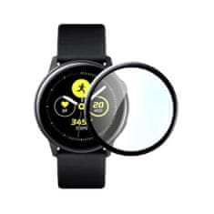 TKG Samsung Galaxy Watch Active 2 - BESTSUIT okosóra fólia - kijelzővédő fólia, fekete kerettel (44 mm)