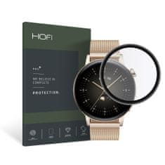 TKG Huawei Watch GT 3 (42 mm) okosóra üvegfólia fekete kerettel - üvegfólia 
