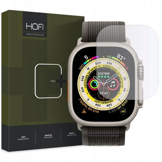 TKG Apple Watch Ultra 1 / 2 (49 mm) okosóra üvegfólia - HOFI Glass Pro+ üvegfólia