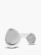 Calvin Klein Elegáns acél gyűrű kristályokkal Fascinate 35000319 (Kerület 52 mm)