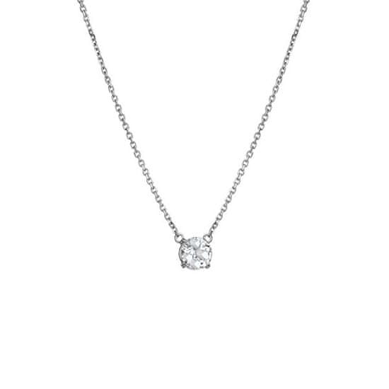 Hot Diamonds Gyengéd ezüst nyaklánc topázzal és gyémánttal Tender DN167