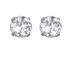 Hot Diamonds Gyengéd ezüst fülbevaló topázzal és gyémántokkal Tender DE728