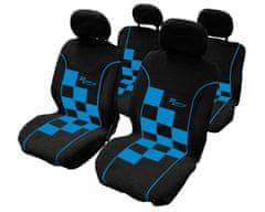 Cappa Autó üléshuzat RACING fekete/kék