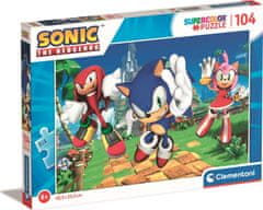 Clementoni Sonic puzzle 104 darab