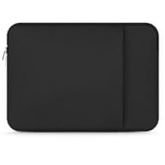 TKG Laptop táska - Univerzális 15-16"-os fekete zsebes laptop/tablet táska