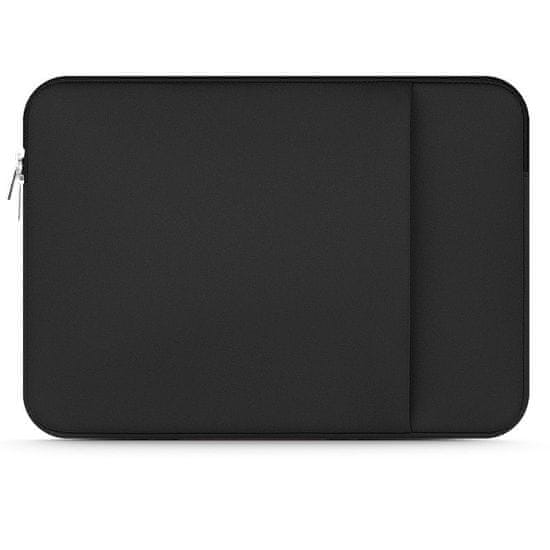 TKG Laptop táska - Univerzális 14"-os fekete zsebes laptop/tablet táska