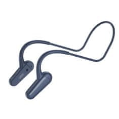 TKG Headset: XO BS28 - kék stereo sport bluetooth headset fülhallgató