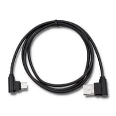 Qoltec USB kábel C típusú férfi | USB 2.0 A férfi | 1m