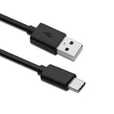 Qoltec USB 3.1 kábel C típusú férfi | USB 2.0 A férfi | 1m