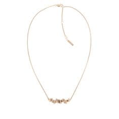 Calvin Klein Csodálatos bronz nyaklánc kristályokkal Luster 35000230