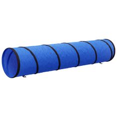 Greatstore kék poliészter kutyaalagút Ø40 x 200 cm