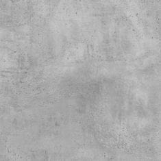 Vidaxl betonszürke mosógépszekrény 71 x 71,5 x 91,5 cm 808399