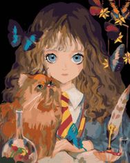 ZUTY Painting by Numbers 40 x 50 cm Harry Potter - Hermione és a görbe golyó